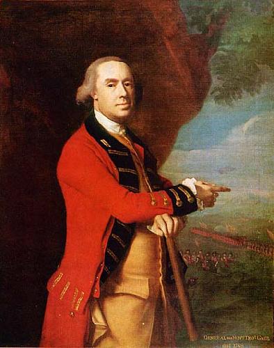 John Singleton Copley Portrait of Thomas Gage oil painting image